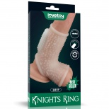 Вибронасадка "Vibrating Knights Ring Drip", Белый
