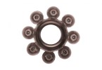 Эрекционное кольцо Rings Bubbles black 0112-31